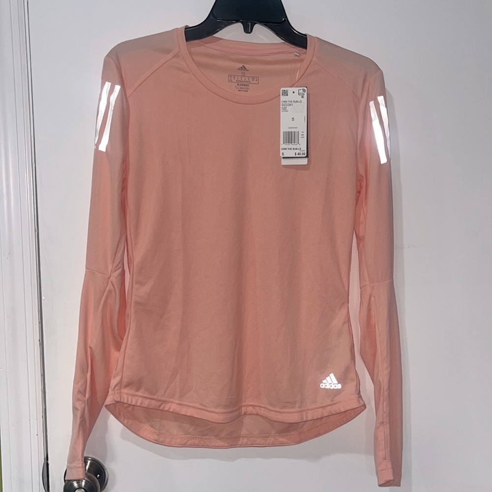 NWT Size S Adidas Running Long Sleeve !!
